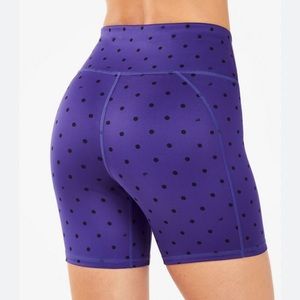 Fabletics High-Waisted Printed Ultracool Shorts size medium